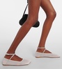 Ane embellished mesh ballet flats