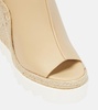 Gaia Alter Mat wedge sandals