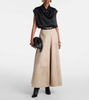 Varda suede maxi skirt