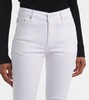 Mari high-rise cropped flared jeans