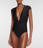 Belted swimsuit