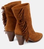 Marfa fringed suede ankle boots