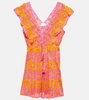Melissa crocheted cotton minidress