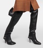 Ryder faux leather over-the-knee boots