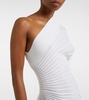 Asym Ray virgin wool midi dress