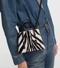 Mina 16 micro calf hair tote bag