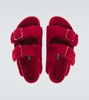 Arizona 1774 shearling-lined suede sandals