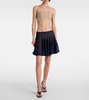 Knitted miniskirt