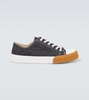 Bloc denim sneakers