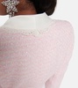 Cropped tweed jacket