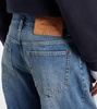 Low-rise barrel-leg cargo jeans