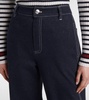 Zibello high-rise straight jeans