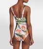 Carla floral printed swimsuit