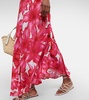 Colette floral cutout maxi dress