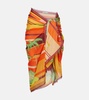 Palm Island cotton beach cover-up