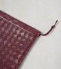 Intrecciato leather pouch