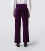 Showcase cotton velvet suit pants