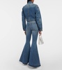 Cropped denim jacket