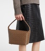 Wallace leather shoulder bag