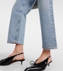 90's Crop mid-rise straight jeans