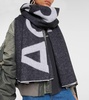 Toronty wool-blend scarf