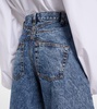 High-rise barrel-leg jeans