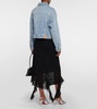 Maya cropped denim jacket