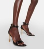 Moneta patent leather sandals