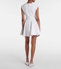 Pleated minidress