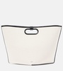 Folded Large canvas tote bag