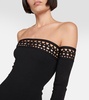 Vienne off-shoulder maxi dress