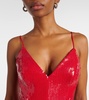 Sequined gown