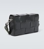 Cassette leather crossbody bag