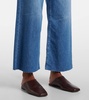 Saige mid-rise wide-leg jeans