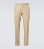 Pienza linen and cotton straight pants