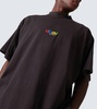 Printed oversized cotton T-shirt