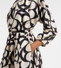 Nina silk twill maxi dress
