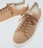 Leather sneakers