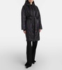 Technical canvas parka