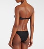 Embellished strapless bikini