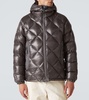 Quilted down jacket