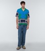 Jacquard cotton shirt