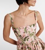 Lima Lirio floral cotton minidress