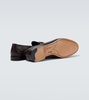 Leather loafers