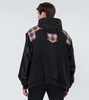 x Pendleton checked cotton hoodie