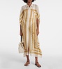 Barocco chiffon kaftan