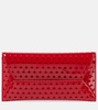 Amourose patent leather clutch