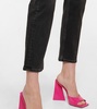 Girlfriend mid-rise cropped jeans