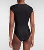 Belted swimsuit
