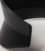 Flex wide leather belt